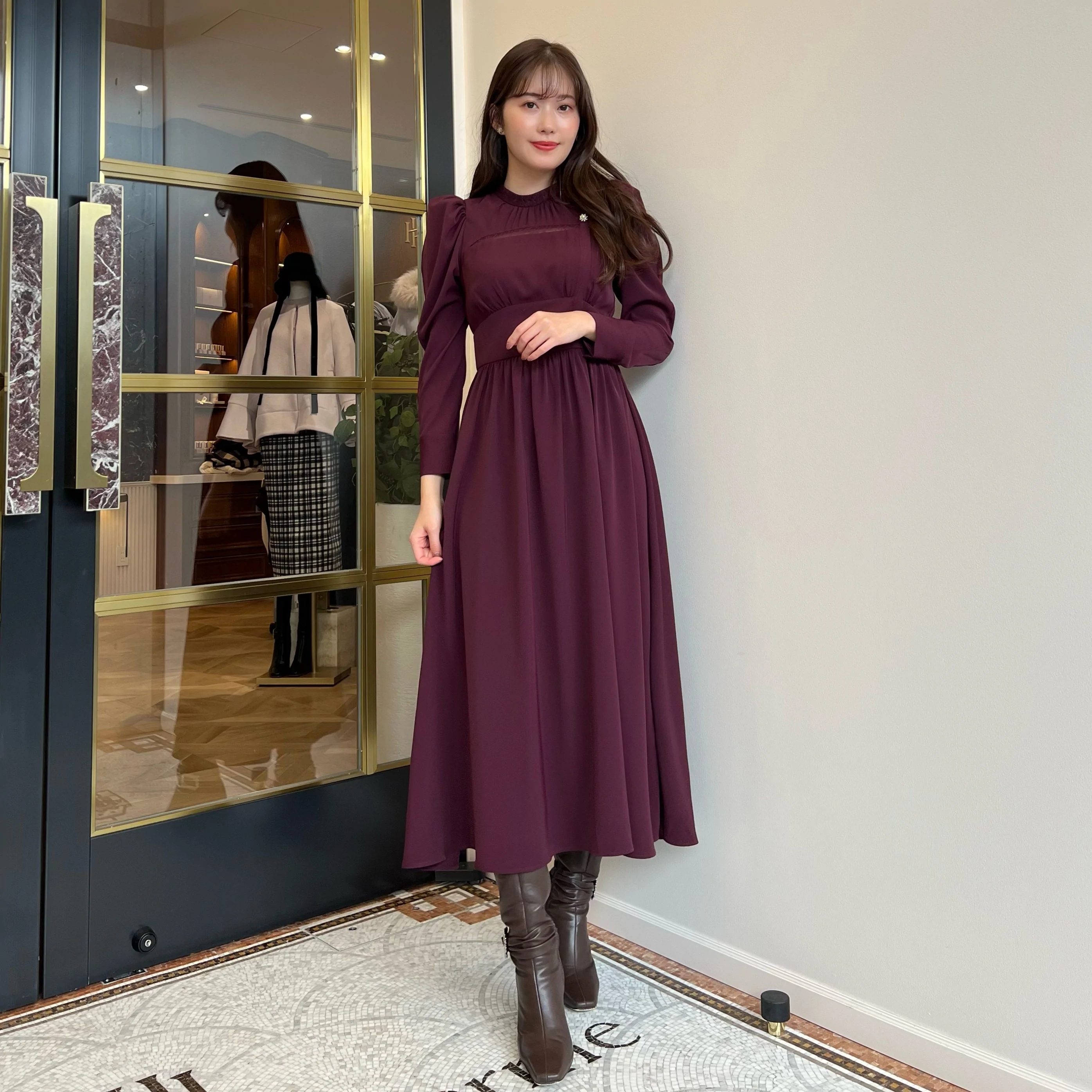 Fubail / Modern Mademoiselle Back Ribbon Dress