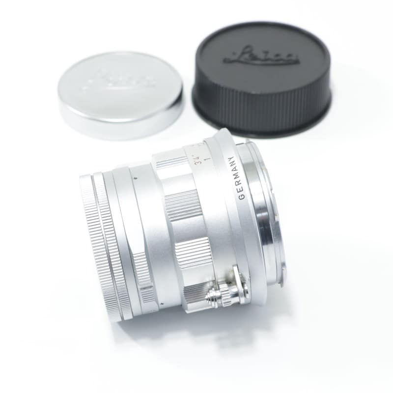 Leica ズミクロン 50mm F2 固定鏡胴 後期型 シルバー AB-ランク 中古