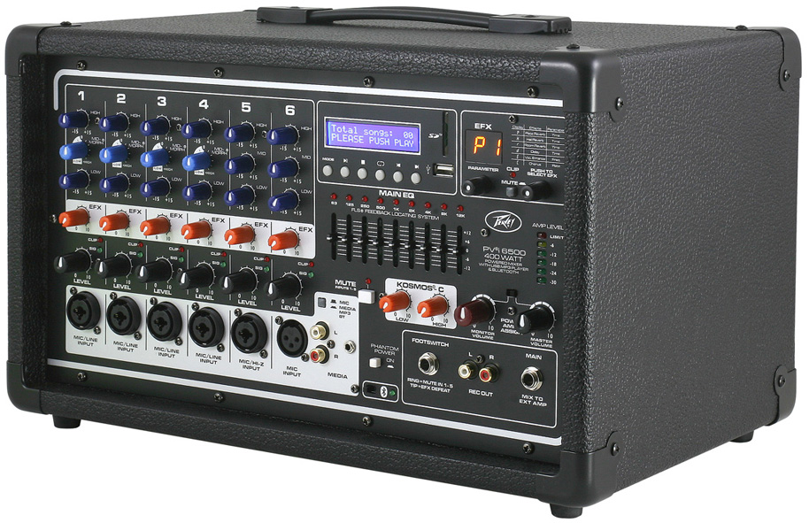 Peavey PVi 6500 6-Channel Powered Mixer, 400W | Full Compass Systems