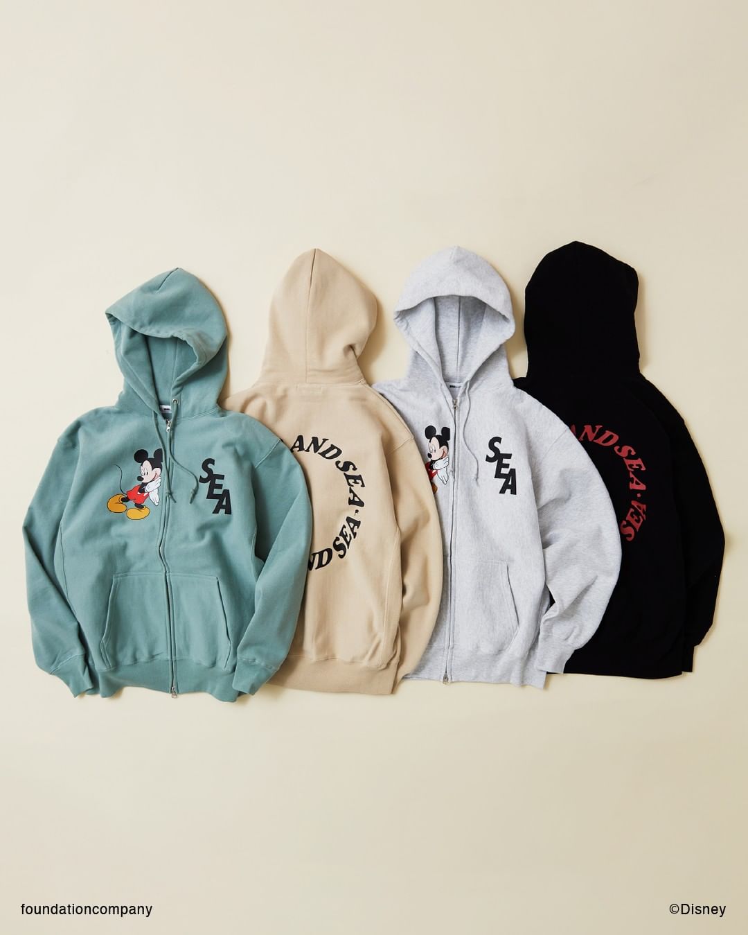1/14 発売】WIND AND SEA “Disney Mickey&Friends Collection” (ウィン