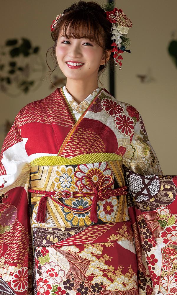 手絞り金彩友禅振袖┃伝統古典【菊京屋】振袖 成人式