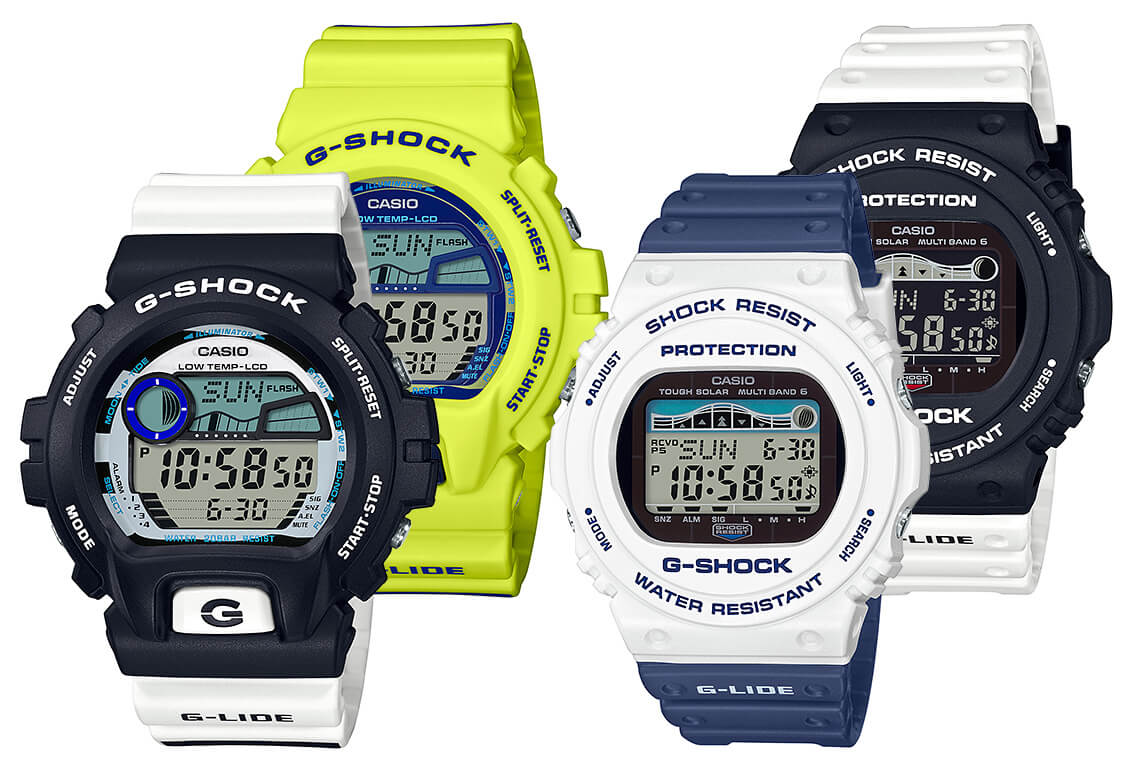 G-Shock G-LIDE Sea Snake Series for Surfers - G-Central G-Shock