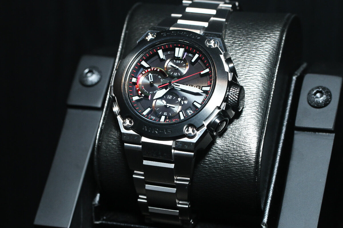 G-Shock MRG-B1000D-1A Mid-Size Titanium with DLC Bezel - G-Central