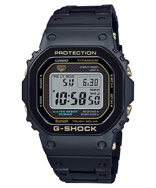 G-Shock GMW-B5000TB-1 & GMW-B5000TCM-1 Limited Full-Metal Titanium