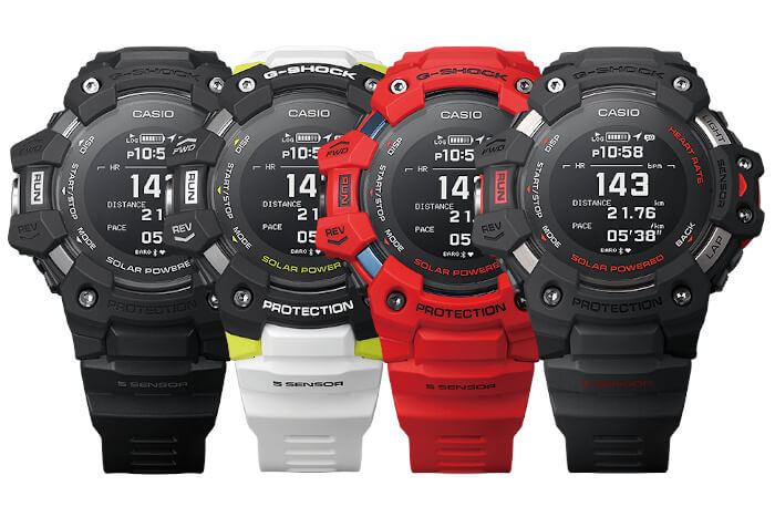 G-Shock G-SQUAD GBD-H1000 with Heart Rate Monitor and GPS - G