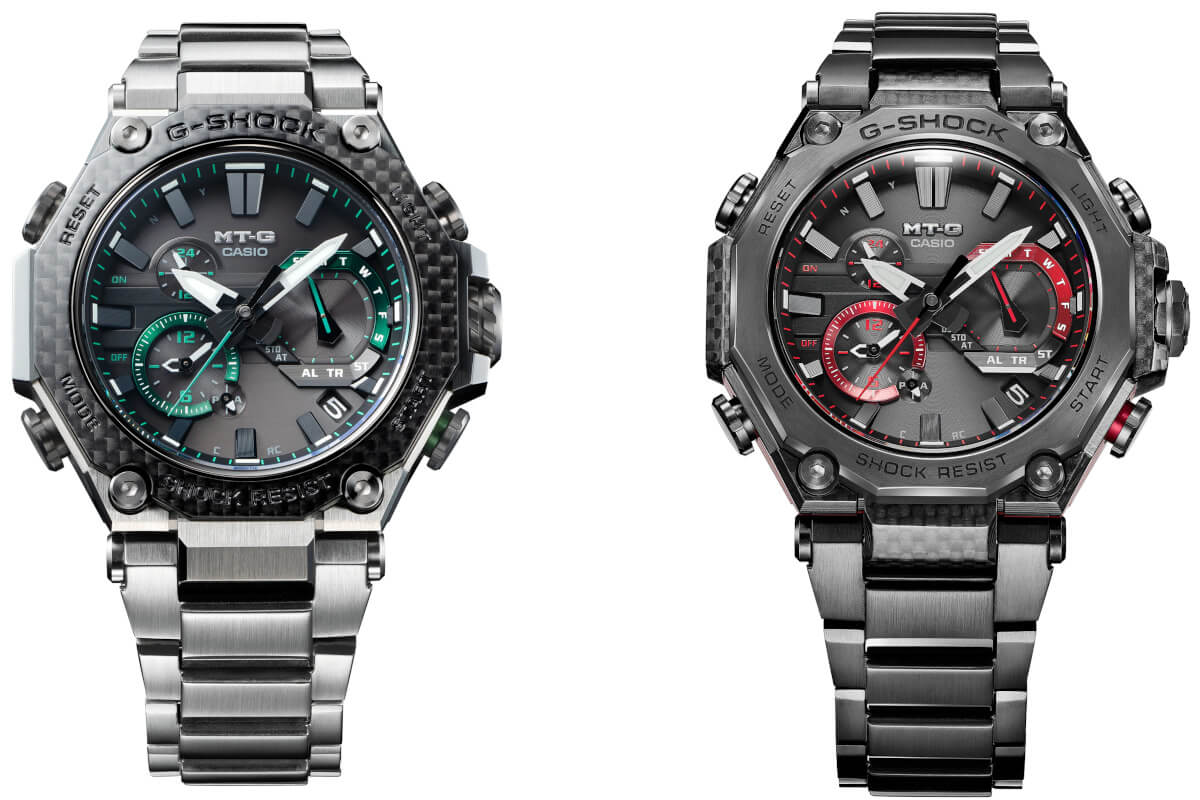 G-Shock MTG-B2000XD-1A and MTG-B2000YBD-1A: First MTG-B2000