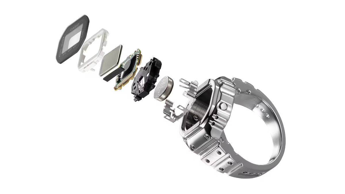 Casio CRW-001-1 digital ring watch officially listed as coming