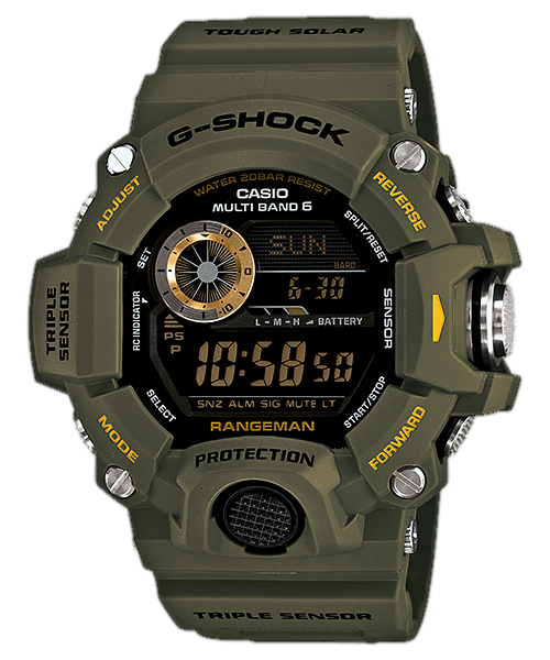 Casio G-Shock Rangeman GW-9400: All Models Released - G-Central G