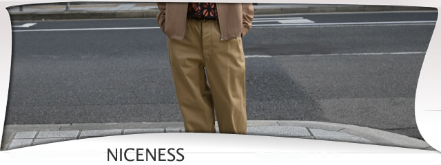 niceness / ナイスネス 通販します。神戸 ノマド