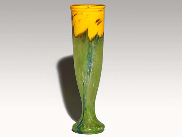 DAUM ドーム ナンシー アールデコ フラワーベース 花瓶 1920年頃 | 古