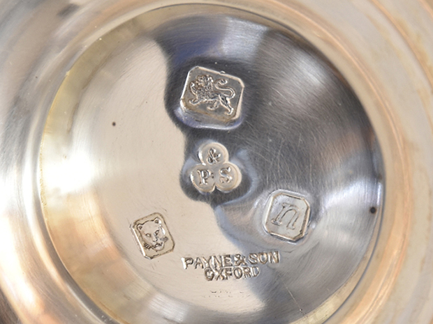 英国 PAYNE&SON社 純銀製 ヴィクトリアンスタイル ティー5点セット