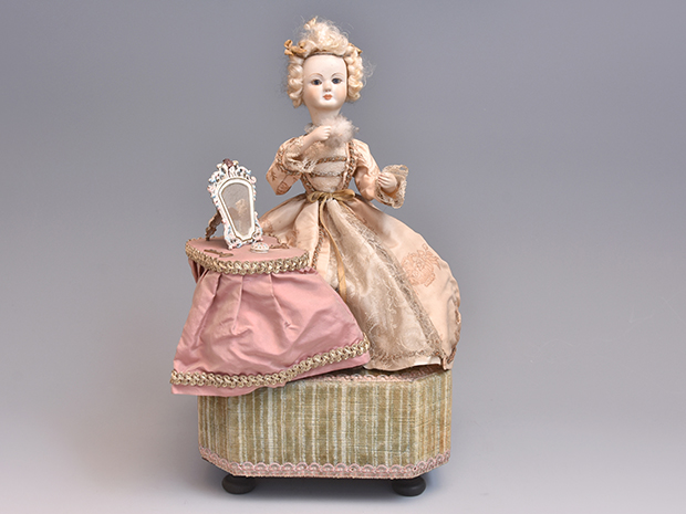 フランス Jean & Anne Farkas オートマタ ドール 人形 お化粧