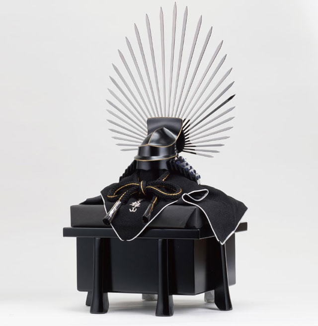 大阪城天守閣所蔵 豊臣秀吉 馬藺後立模写 兜飾り No5191 | 五月