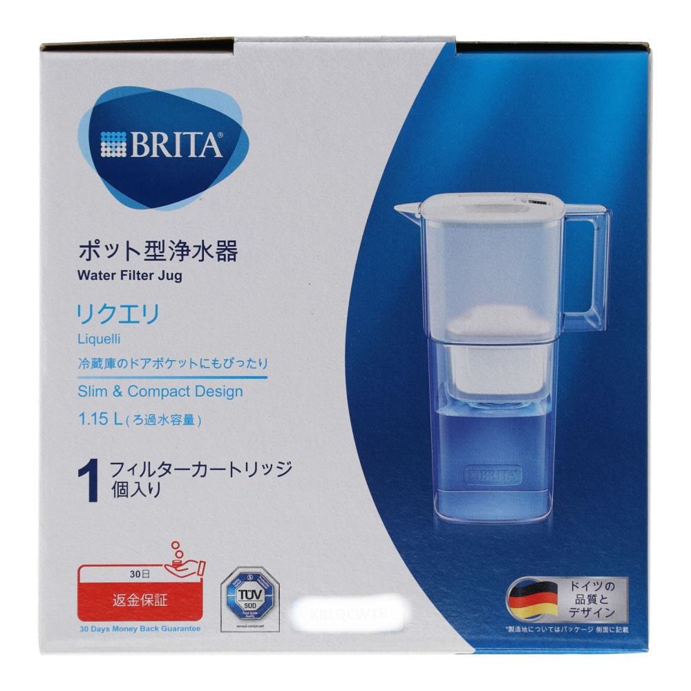 LIFELEX ポット型浄水器リクエリ KBLQCW1H: 住宅設備・電設