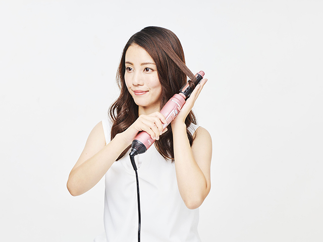 マイナスイオンカーリングドライヤー KHC-5304/P｜カーリング