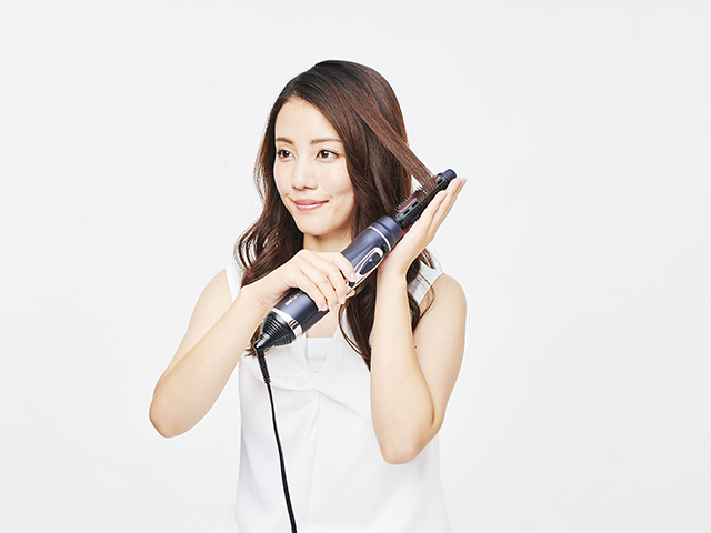 マイナスイオンカーリングドライヤー KHC-5130/A｜カーリング