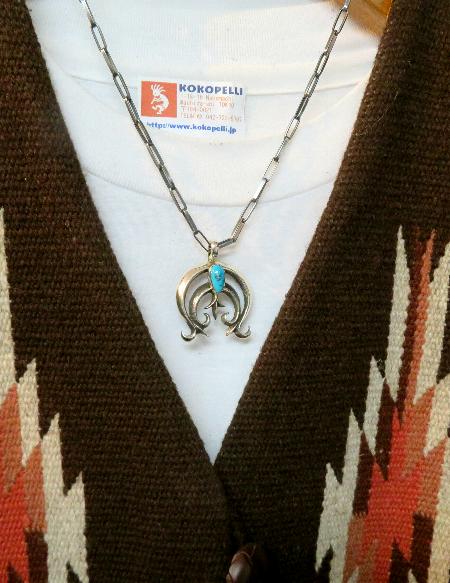 Aaron Anderson （Navajo)作 ナジャペンダント インディアンジュエリー