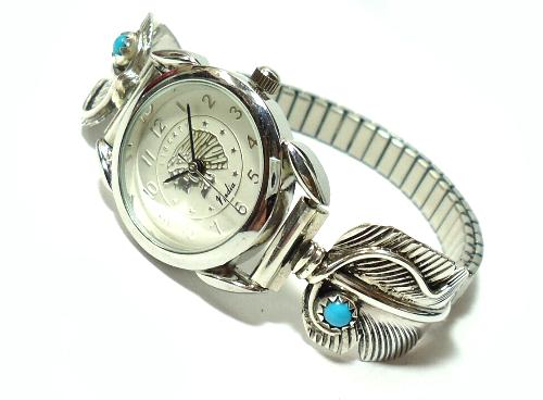 インディアンジュエリー,ナバホのリストウォッチ