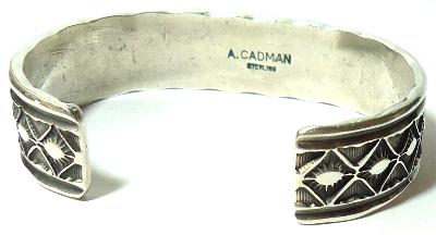 インディアンジュエリー ナバホ族製作のブレスレット・バングル