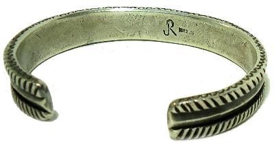 インディアンジュエリー コインシルバーブレスレット・バングル