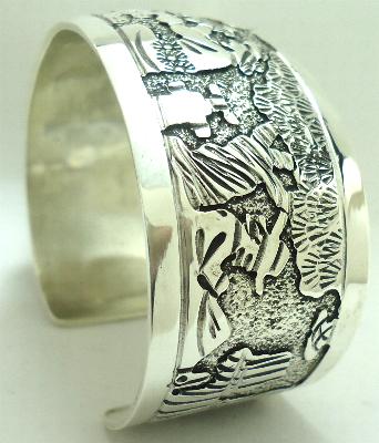 インディアンジュエリー シルバーブレスレット・バングル