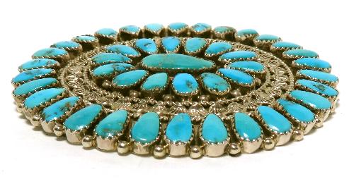 インディアンジュエリーのブローチ・ピン