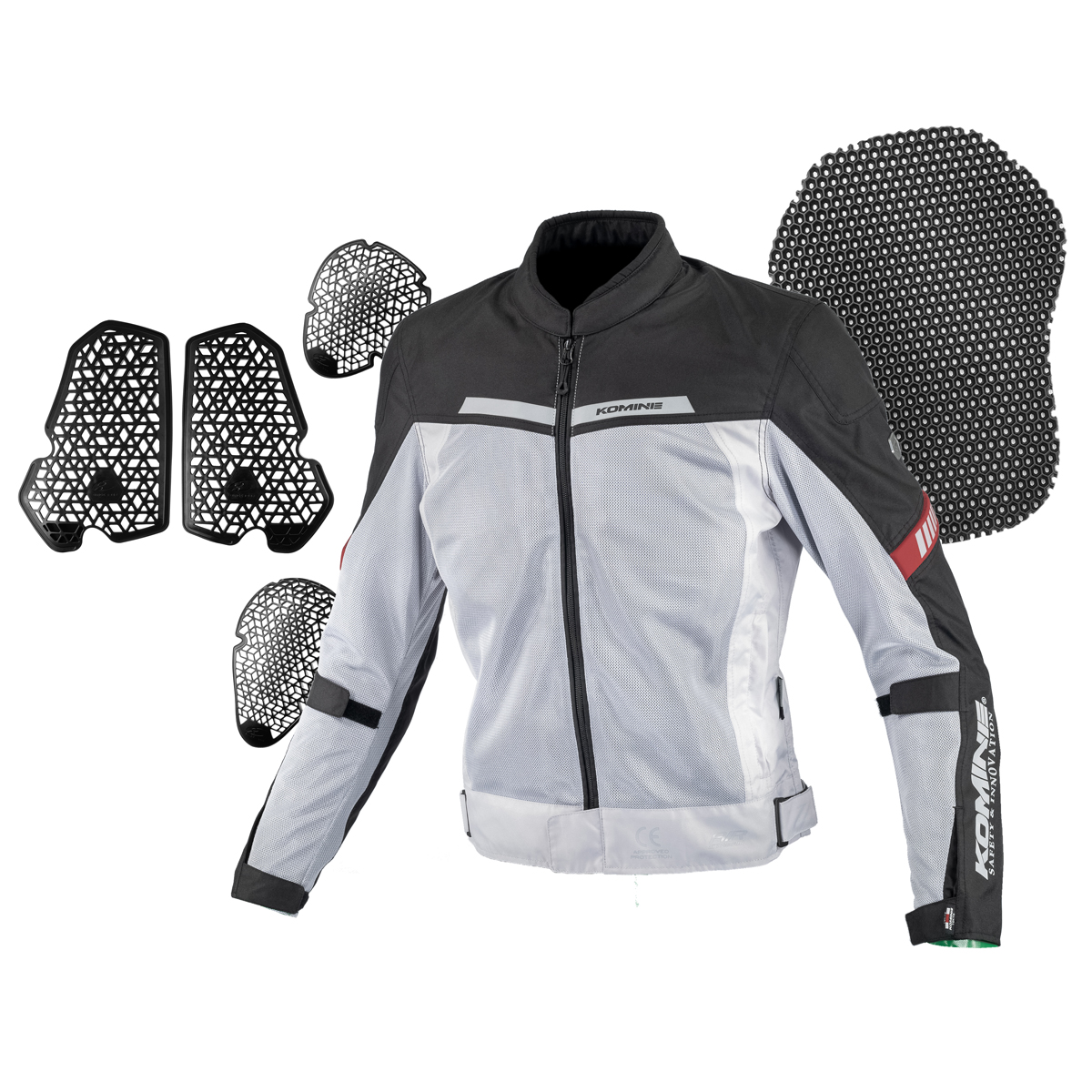 コミネ公式】JK-177 エニグマライト ハーフメッシュジャケット