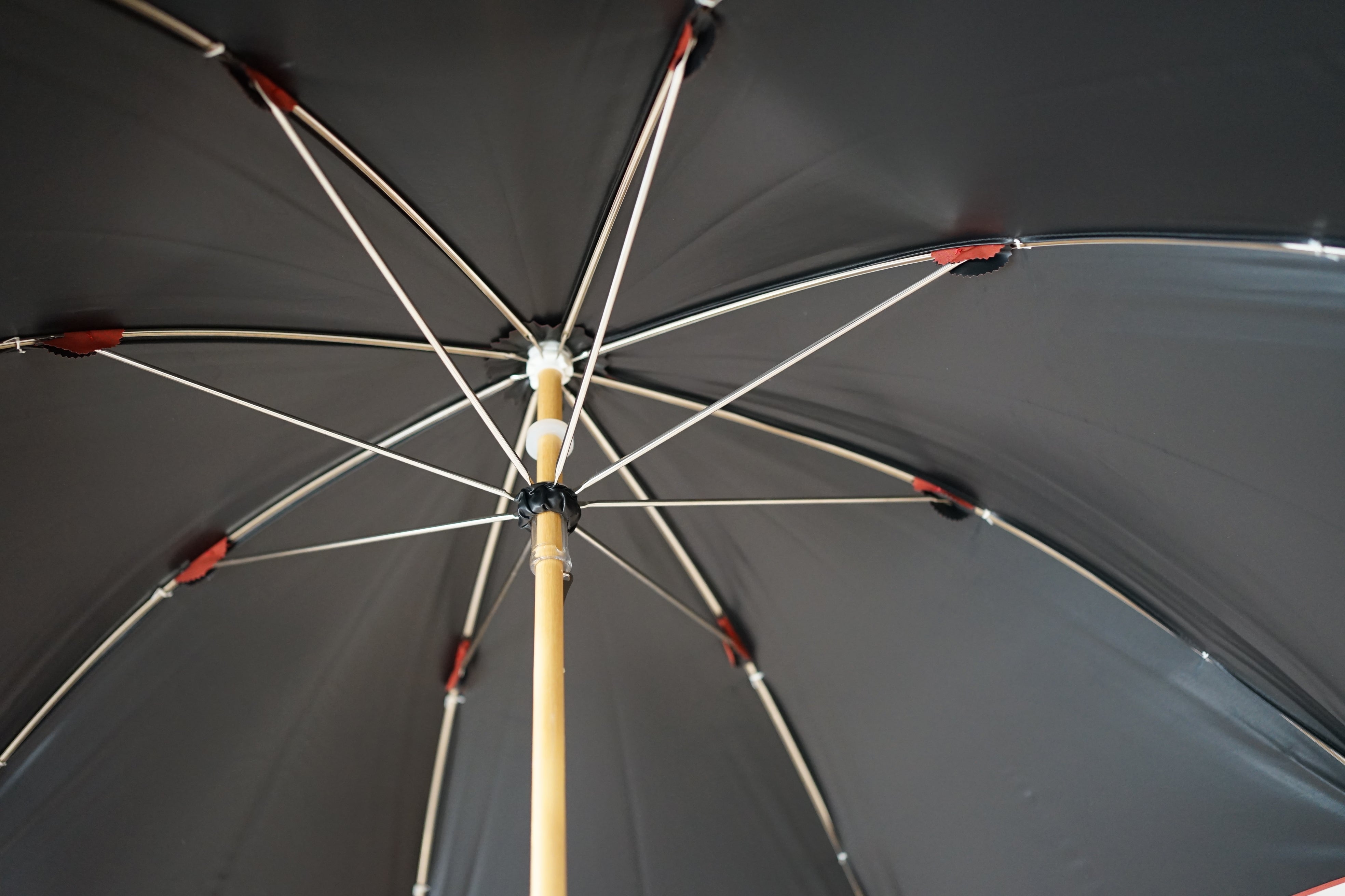 一級遮光で遮熱効果の高い,バンブーハンドルの晴雨兼用長傘 – 傘専門店