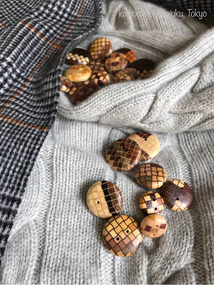 Hakone Yosegi Zaiku (Parquet)；箱根寄木細工 | とんぼ玉 & モダン