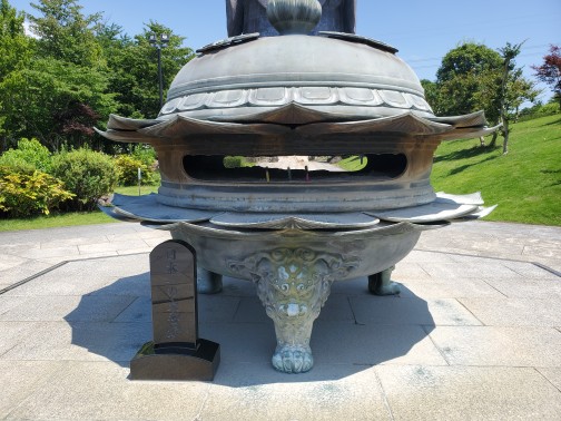 北関東旅行】うだるような猛暑の中、世界最大120mの青銅製仏像