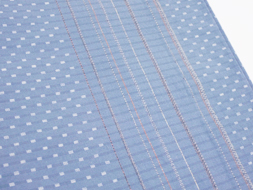 綿薩摩単衣着物 東郷織物製 永江明夫（M34300kG） 着物紹介