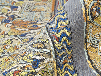 古代ローマ文様 本極錦袋帯 川島織物製(o71660yu) 特選きもの・帯紹介