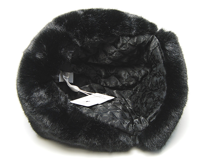 KANGOL(カンゴール) ファー飛行帽 Black Faux Fur Trapper 防寒秋冬