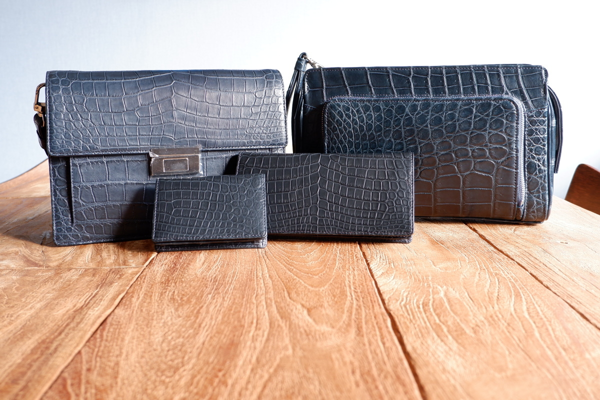 オーダーメイド事例～ネイビーブルークロコダイル～ - クロコダイル