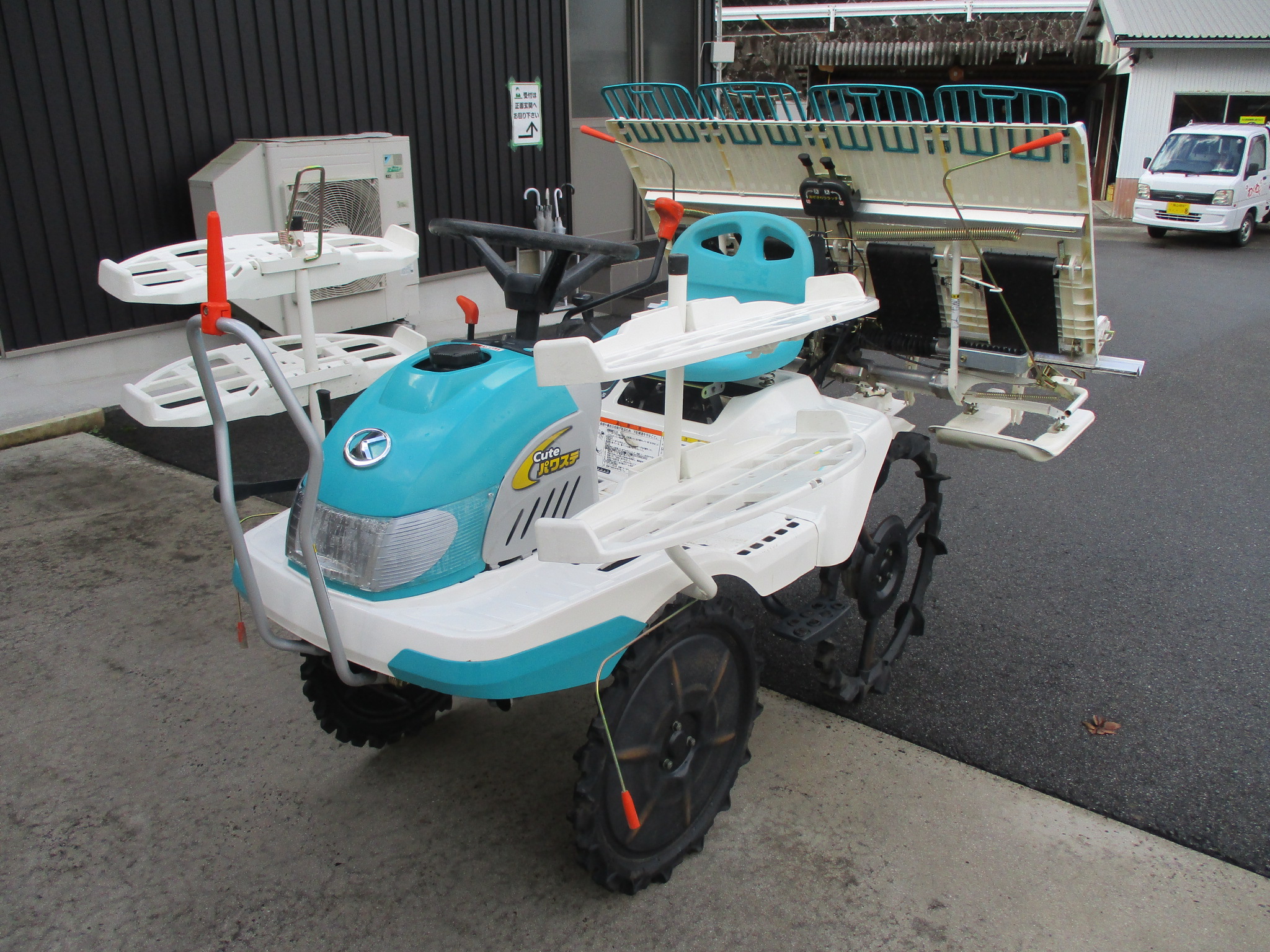 クボタ 田植機 JC4D 6.2ps 4条植 クランク パワステ リコイルスタート