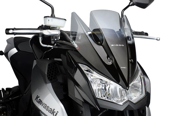 PUIG製スクリーンでZ1000をより個性的なスタイルに | パーツ