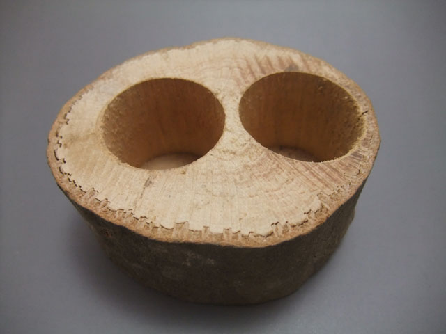 昆虫ゼリー16g用エサ皿(2つ穴) 販売/カブトムシ・クワガタ専門店