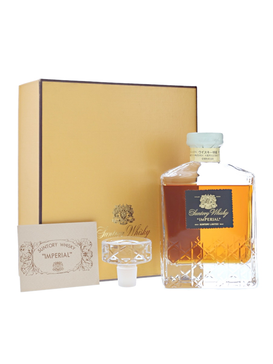 サントリー インペリアル ウイスキー クリスタル ボトル 特級 600ml