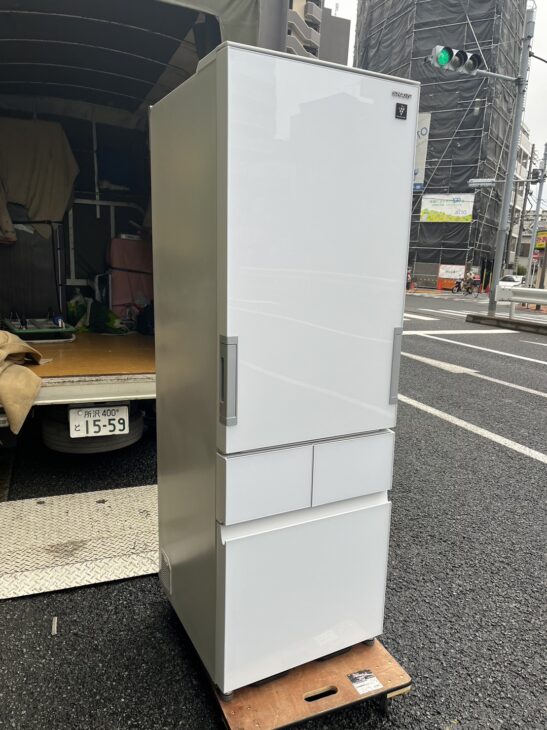 SHARP（シャープ）415L 4ドア冷蔵庫 SJ-GT42E-W 2019年製】出張で目黒