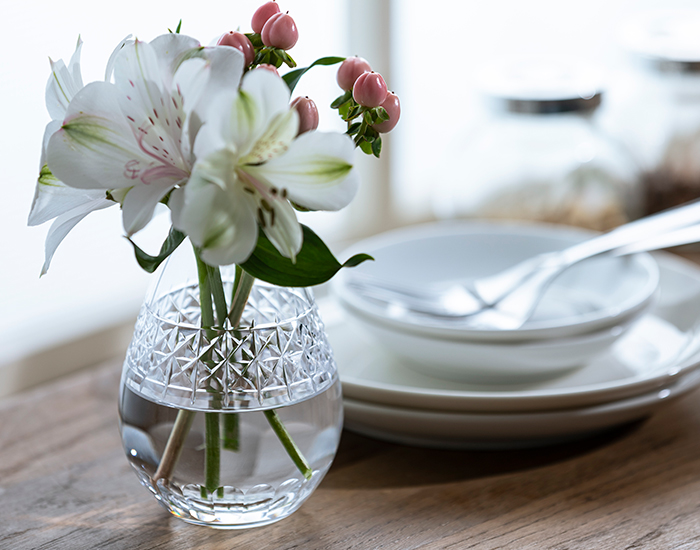 直営店限定 江戸切子 しずく花瓶＜しずく＞ | カガミクリスタル