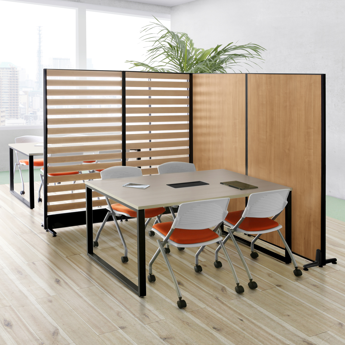 木目調ローパーテーションKGシリーズ 高さ1200 幅1200 PW1212 通販