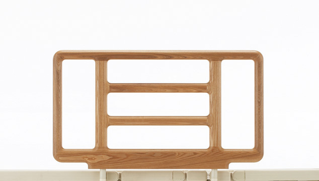 介護ベッド 手すり レンタル 差し込み式サイドレール天然木製差し込み