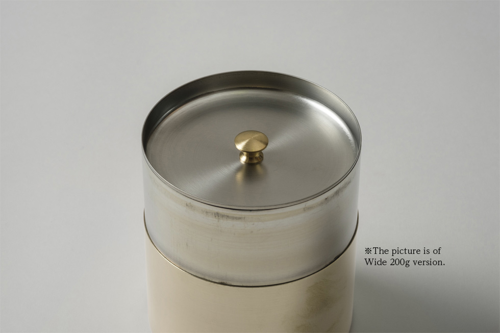 茶筒の開化堂 | Pale Gold 100g