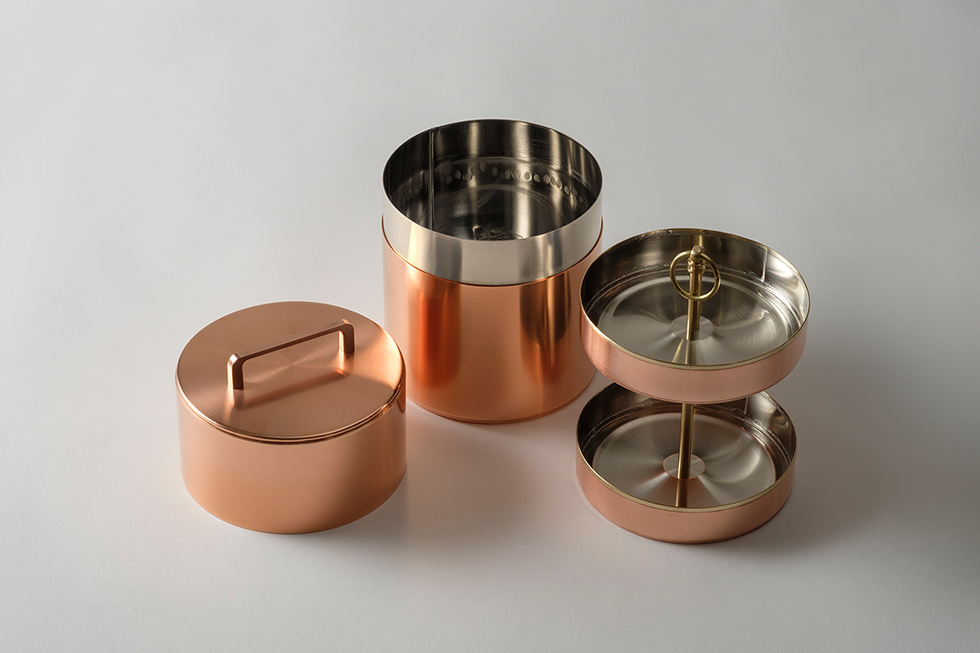 茶筒の開化堂 | 銅 菓子缶