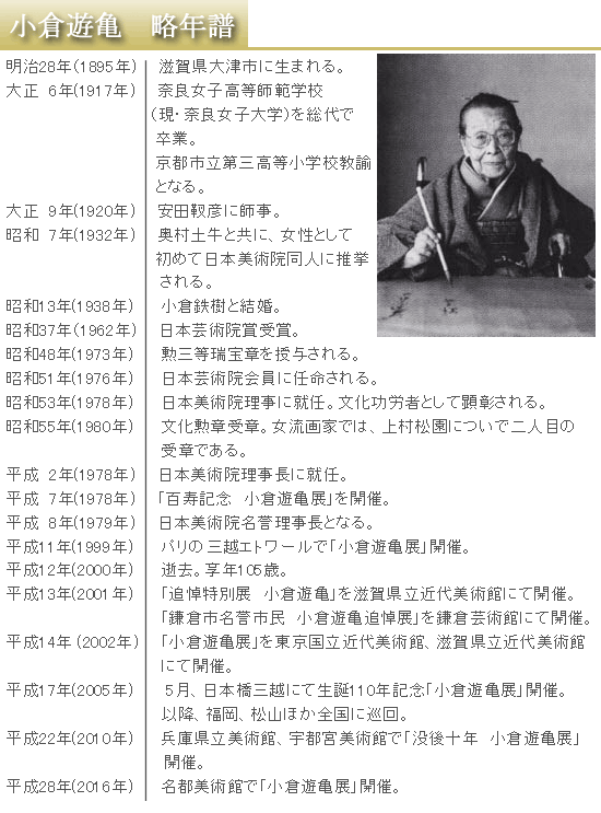 小倉遊亀 絵画 『爛漫』 送料無料 【複製】【美術印刷】【巨匠】【横長