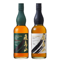 セット〕飛鳥山 ピュアモルトウイスキー 700ml 2種飲み比べセット