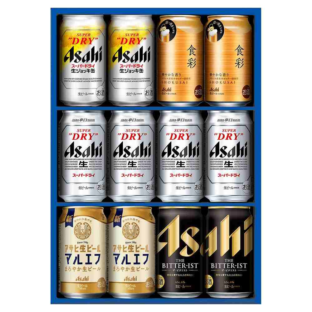 ギフトセット〕アサヒビール 5種類セット 計12缶 AVF-3｜格安・安いお