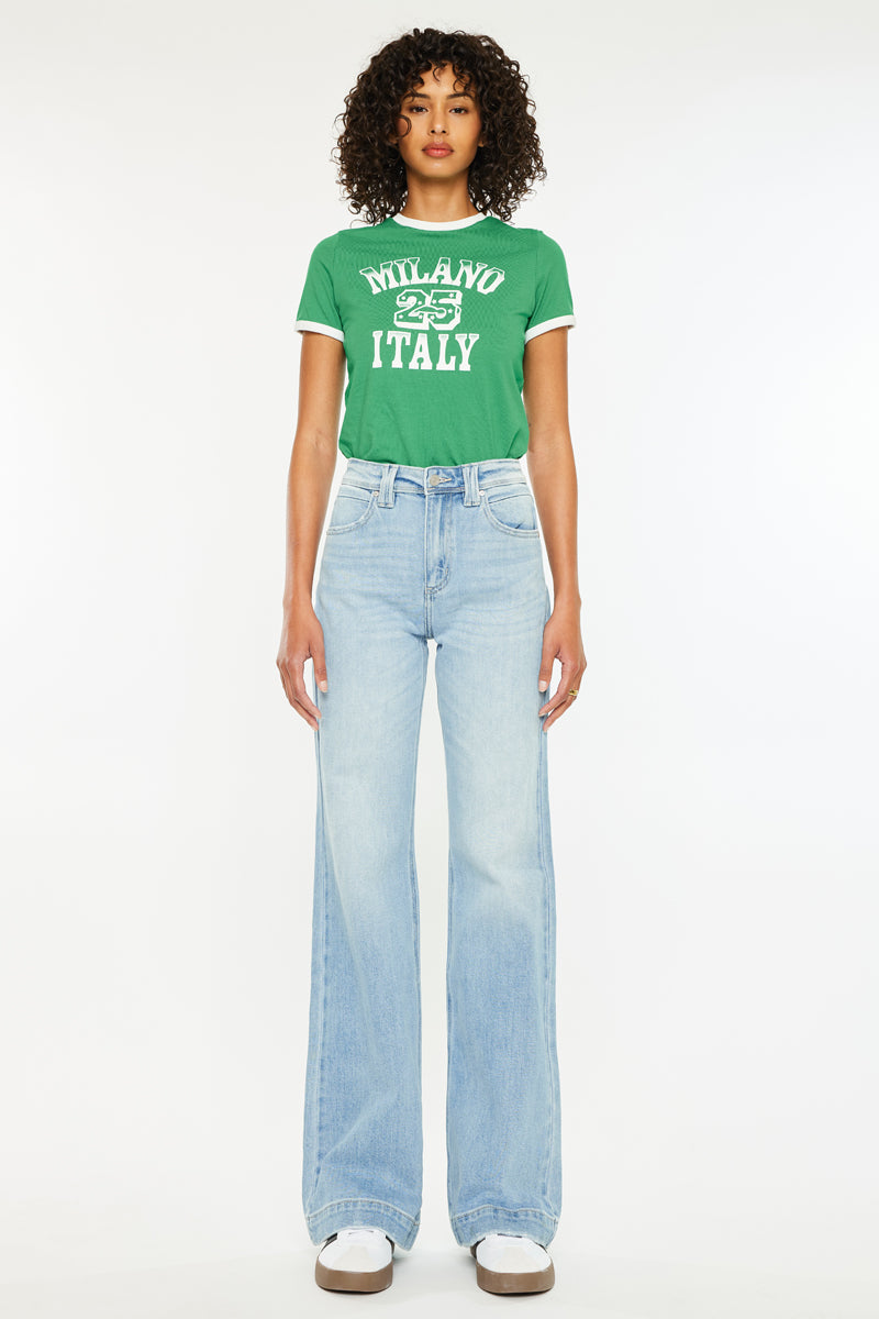 Juliany High Rise Flare – Kancan USA