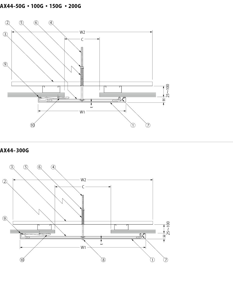 AX44 | EXジョイント建物用 | カネソウ株式会社 建設用金属製品の総合