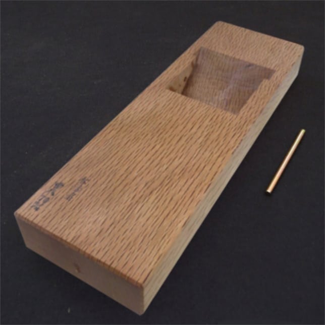 堀台 普通口 本赤樫 寸四 60mm用 | 鉋や寸八